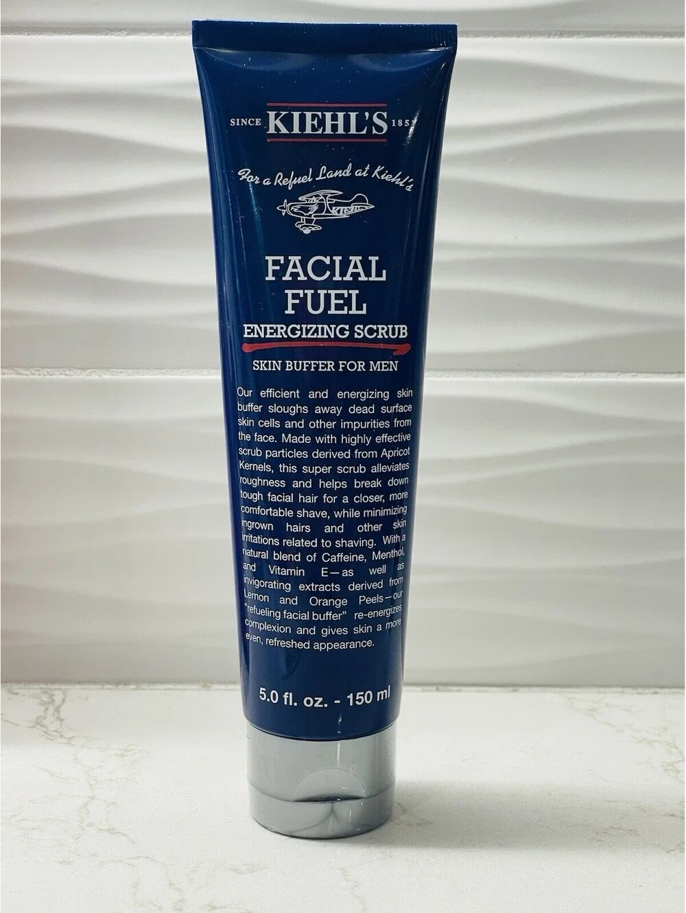 Kiehl's Facial Fuel Energizing Scrub 5oz 150mL - Skin Buffer For Men NEW/Sealed